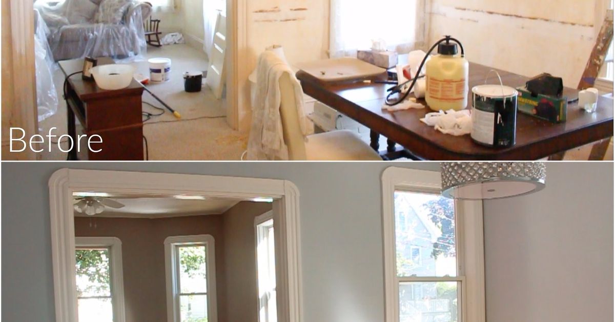 Apartment Makeover • Living & Dining Room